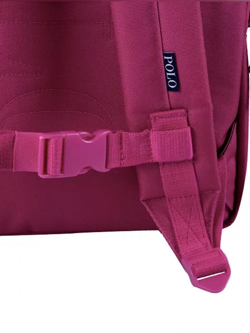 Polo Ralph Lauren Boys' and Girls' Embroidered Pony Color Backpack Adpsport Pink